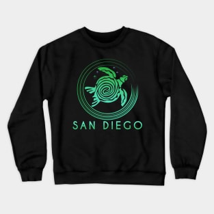 San Diego Tribal Turtle Crewneck Sweatshirt